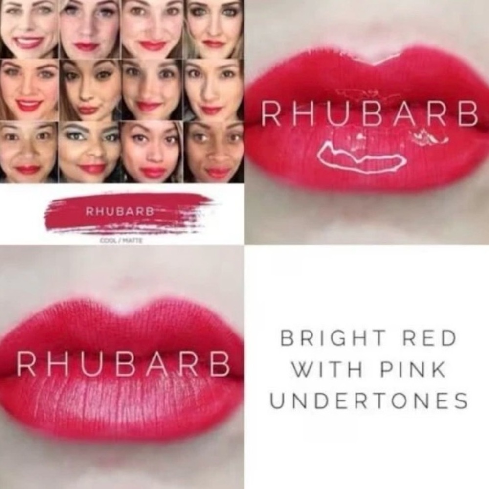 **HTF** LipSense: Choose from Brick, Red Cherry, OR Rhubarb! **IRVINE Formula** - Picture 2 of 5